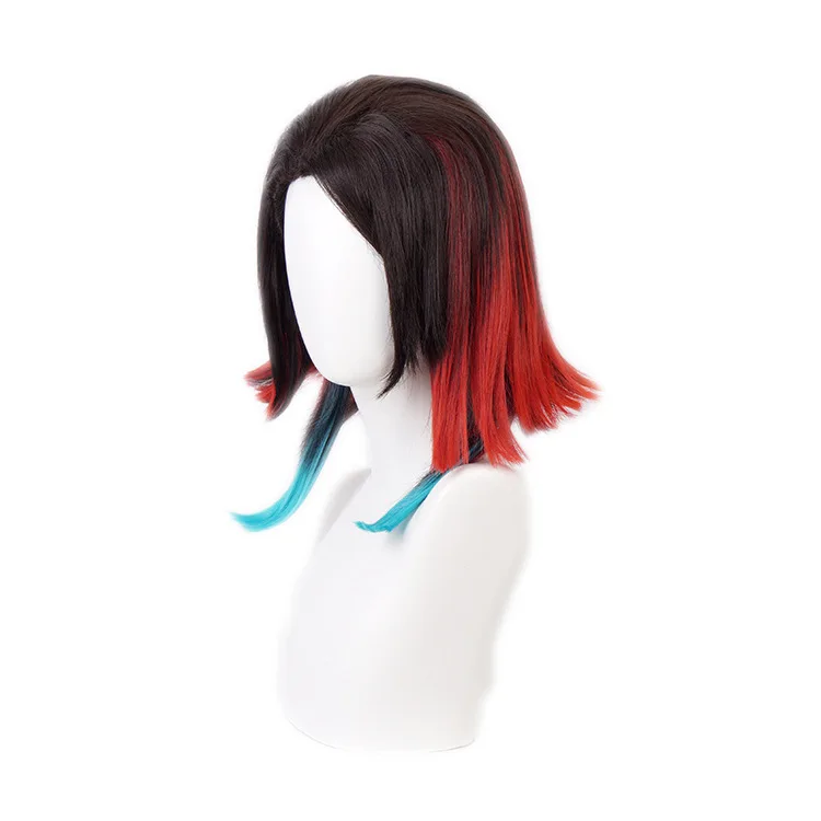 Anime Enmu long Wig Multi-layer gradient black red green Cosplay Wig + Wig Cap Costume Demon Slayer: Kimetsu no Yaiba Wigs
Anime Enmu long Wig Multi-layer gradient black red green Cosplay Wig + Wig Cap Costume Demon Slayer: Kimetsu no Yaiba Wigs