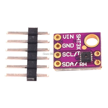 SHT30 I2C Interface SHT31 Digital Output Temperature & SHT31-D Humidity Sensor module Accuracy Breakout Weather Whosale&Dropship
SHT30 I2C Interface SHT31 Digital Output Temperature & SHT31-D Humidity Sensor module Accuracy Breakout Weather Whosale&Dropship