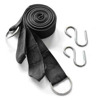 Good Quality Durable Camping Strong Strap Belt Hammock Tree Straps Hanging Straps Rope with 2 Hooks
Good Quality Durable Camping Strong Strap Belt Hammock Tree Straps Hanging Straps Rope with 2 Hooks
