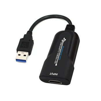 New Video Capture Card Convenient Compact HDMI To USB 3.0 2.0 Game Capture Card Grabber HD Camera Recording Live Streaming
New Video Capture Card Convenient Compact HDMI To USB 3.0 2.0 Game Capture Card Grabber HD Camera Recording Live Streaming