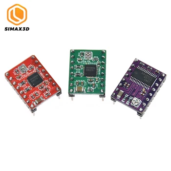SIMAX3D Printer Parts Stepstick DRV8825 A4988 Stepper Motor Driver Module with Heatsink Reprap Ramps 1.4/1.5/1.6 Control Board
SIMAX3D Printer Parts Stepstick DRV8825 A4988 Stepper Motor Driver Module with Heatsink Reprap Ramps 1.4/1.5/1.6 Control Board