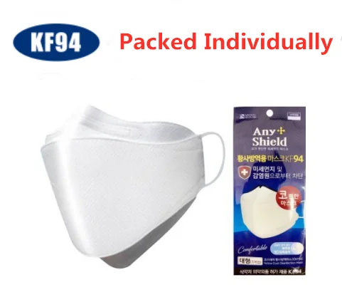 1PC KF94 Mask PM2.5 Dustproof Anti Protective Face Mouth Mask Ati-bacteria DustProof BreathablePacked Individually
1PC KF94 Mask PM2.5 Dustproof Anti Protective Face Mouth Mask Ati-bacteria DustProof BreathablePacked Individually