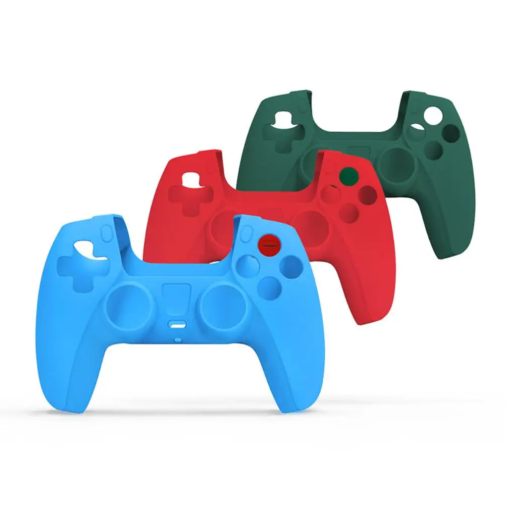 Soft Silicone Gel Rubber Case Cover For -SONY P-layStatioN 5 PS5 Controller Skin Protection Case Gamepad Game Accessories
Soft Silicone Gel Rubber Case Cover For -SONY P-layStatioN 5 PS5 Controller Skin Protection Case Gamepad Game Accessories