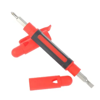 4 In 1 6mm Pen-Shaped Multi-function Alloy Screwdriver With Two Double-ended Bits 
4 In 1 6mm Pen-Shaped Multi-function Alloy Screwdriver With Two Double-ended Bits