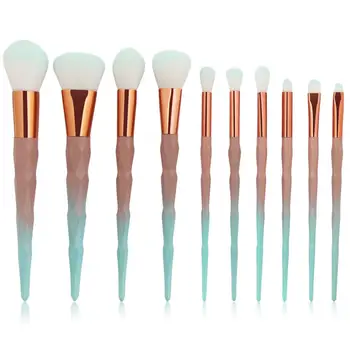 10Pcs Diamond Makeup Brushes Set Foundation Blending Powder Eyeshadow Flat Contour Concealer Blush Cosmetic Beauty Make Up Tools
10Pcs Diamond Makeup Brushes Set Foundation Blending Powder Eyeshadow Flat Contour Concealer Blush Cosmetic Beauty Make Up Tools