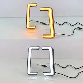 CSCSNL 1Set For Ford Raptor F150 12V Led DRL Daytime Running Lights Daylight With Turn Yellow Signal Light fog lamp daylight
CSCSNL 1Set For Ford Raptor F150 12V Led DRL Daytime Running Lights Daylight With Turn Yellow Signal Light fog lamp daylight