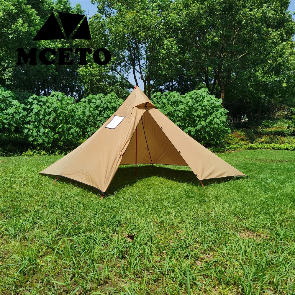 MCETO 2 Person Tipi Rainfly Hot Tent 270CM Lightweight Hunting Family Team Backpacking Camping Hiking Equipment
MCETO 2 Person Tipi Rainfly Hot Tent 270CM Lightweight Hunting Family Team Backpacking Camping Hiking Equipment