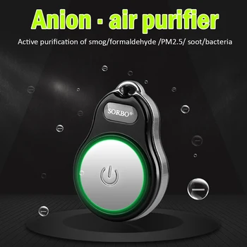 Wearable Air Purifier Necklace Mini Portable Ionizer Low Noise Health Personal Freshener USB Air Cleaner Negative Ion Generator
Wearable Air Purifier Necklace Mini Portable Ionizer Low Noise Health Personal Freshener USB Air Cleaner Negative Ion Generator