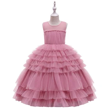 Fashion Girl Princess Dres Kids Clothes Cotton Sleeveless Party Wedding Evening Children Princess Dress Solid Color
Fashion Girl Princess Dres Kids Clothes Cotton Sleeveless Party Wedding Evening Children Princess Dress Solid Color