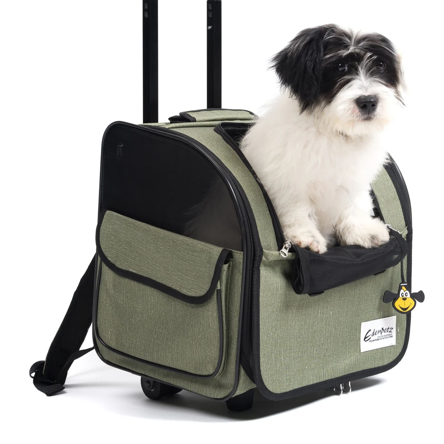 Pet Stroller Foldable Rolling Luggage Backpack Travel Car Cage Trolley Stroller For Dogs Cats Pet Cat Wheel Carrier
Pet Stroller Foldable Rolling Luggage Backpack Travel Car Cage Trolley Stroller For Dogs Cats Pet Cat Wheel Carrier