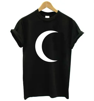 crescent moon Print Women tshirt Cotton Casual Funny t shirt For Lady Top Tee Hipster Tumblr Drop Ship Z-812
crescent moon Print Women tshirt Cotton Casual Funny t shirt For Lady Top Tee Hipster Tumblr Drop Ship Z-812