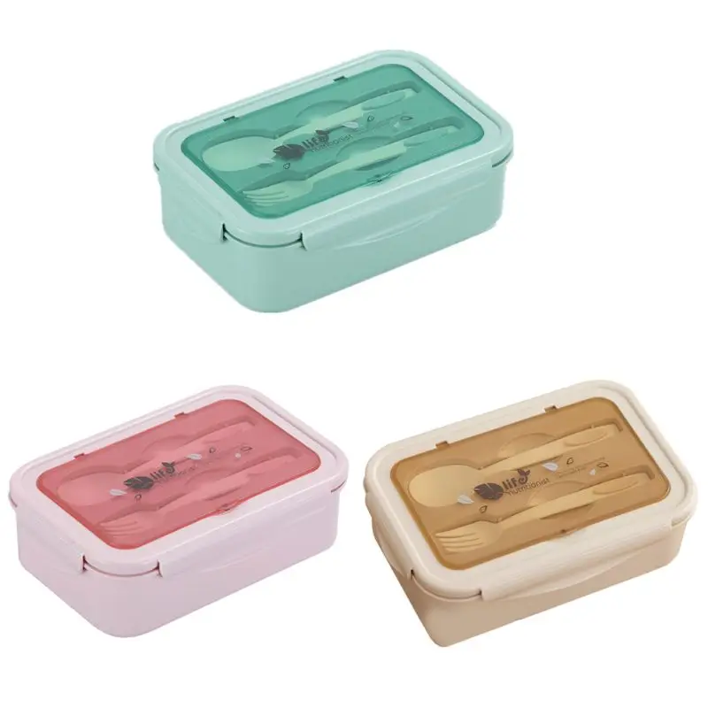 Portable Rectangular Lunch Box with Tableware Durable Bento Case Container Storage Fat-reduced Breakfast High School Office Work
Portable Rectangular Lunch Box with Tableware Durable Bento Case Container Storage Fat-reduced Breakfast High School Office Work