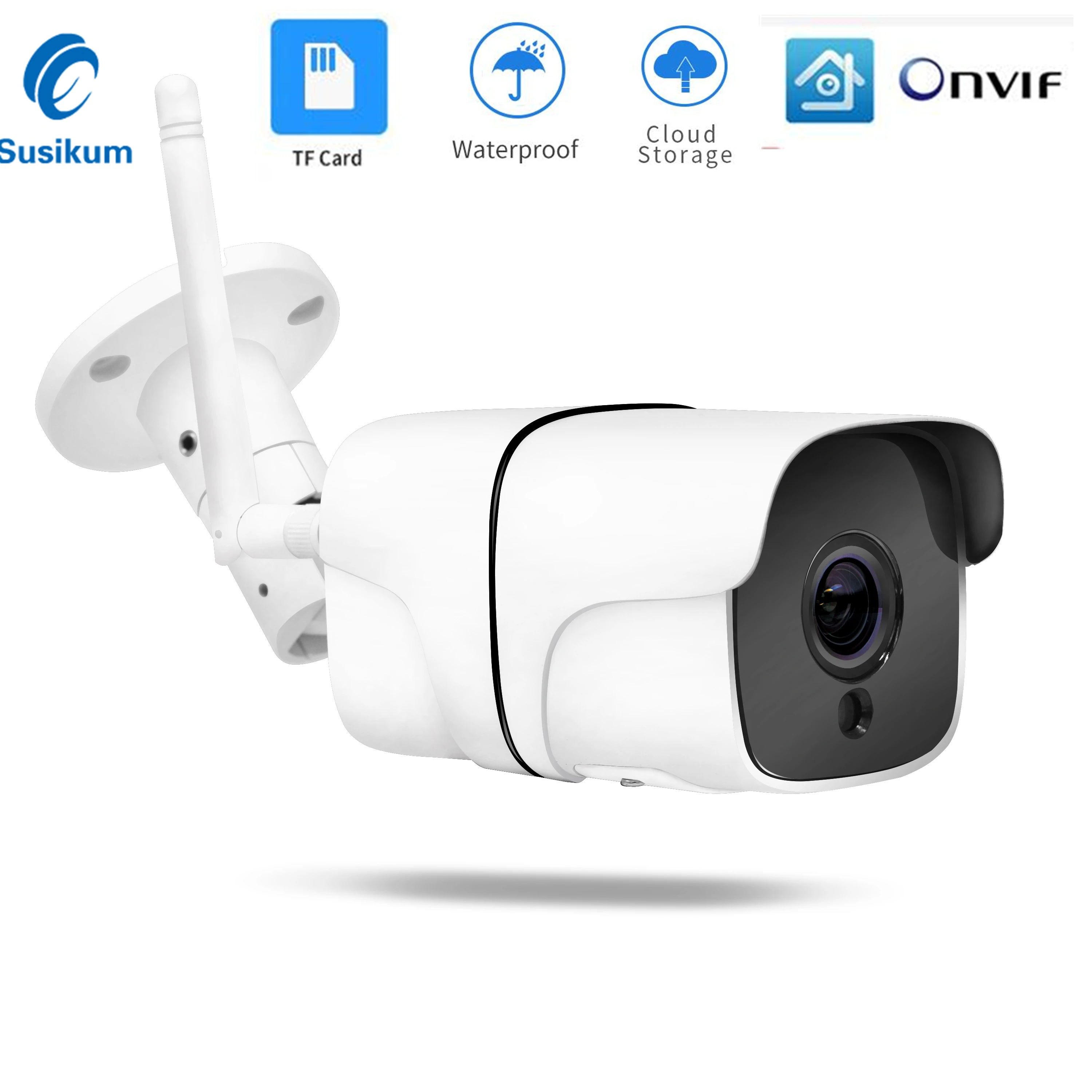 5MP IP WIFI Camera Outdoor Waterproof ONVIF ICSee APP Two Ways Audio Home Security Wireless Camera Support SD Card
5MP IP WIFI Camera Outdoor Waterproof ONVIF ICSee APP Two Ways Audio Home Security Wireless Camera Support SD Card