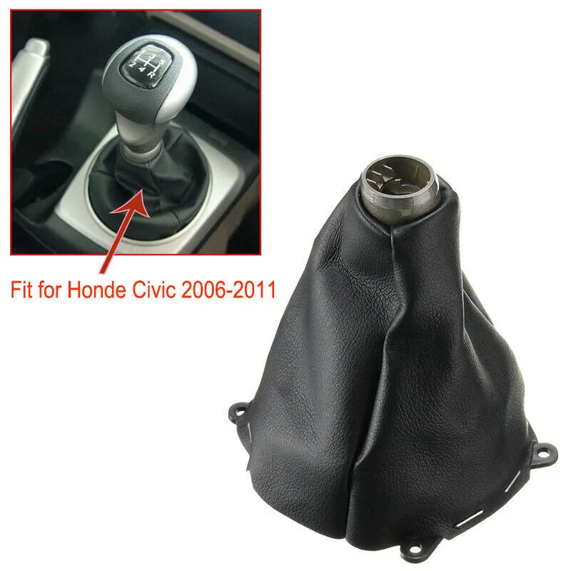 1 X Shifter Boot Car Manual Shift Shifter Boot Cover PU Leather For Honda Civic Si 2006-2011 Black 11x9.5x13cm Shifter Boot
1 X Shifter Boot Car Manual Shift Shifter Boot Cover PU Leather For Honda Civic Si 2006-2011 Black 11x9.5x13cm Shifter Boot
