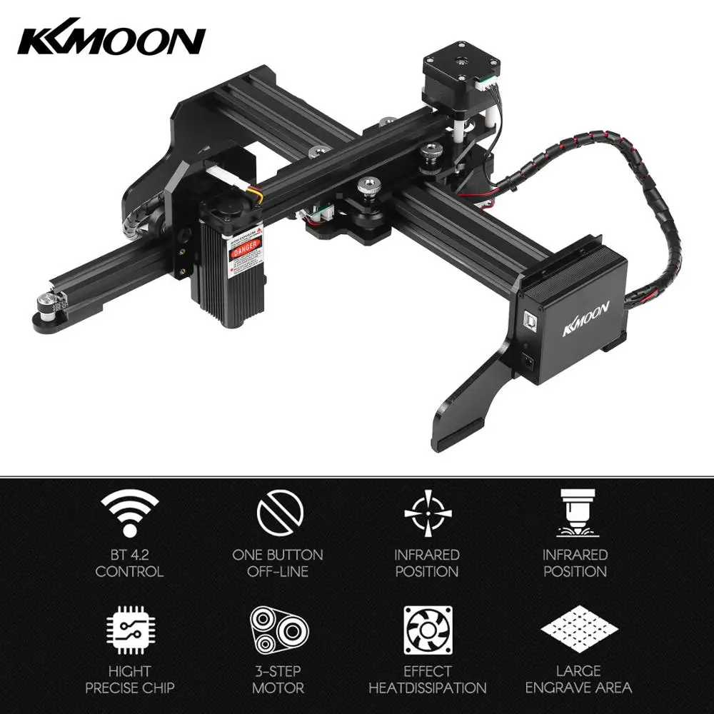20W Upgrated DIY USB CNC Router Laser Engraver Laser Engraving Printer Machine Cutting Carver Off-line Location Operation
20W Upgrated DIY USB CNC Router Laser Engraver Laser Engraving Printer Machine Cutting Carver Off-line Location Operation