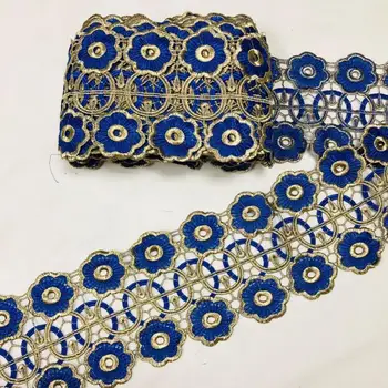 10yards High Quality Lace Ribbon Trims Garniture Accessories Trim Embroidered For Sewing Decoration African Lace Fabric
10yards High Quality Lace Ribbon Trims Garniture Accessories Trim Embroidered For Sewing Decoration African Lace Fabric