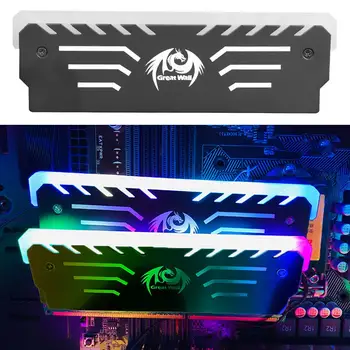 1pc Aluminum Desktop Memory Cooling Clip RGB Light 6 Automatic Change RAM Cooling Vest for DDR3 DDR4 Heat Dissipation Pad
1pc Aluminum Desktop Memory Cooling Clip RGB Light 6 Automatic Change RAM Cooling Vest for DDR3 DDR4 Heat Dissipation Pad