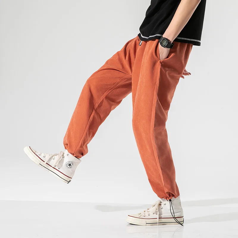 Men's Retro Jogger Pants Loose Fit Casual Sweatpants Japan Style Hip Hop Premium Track Pants Athletic Bottom with Side Taping
Men's Retro Jogger Pants Loose Fit Casual Sweatpants Japan Style Hip Hop Premium Track Pants Athletic Bottom with Side Taping