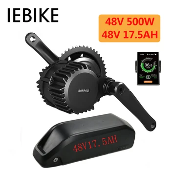 48V500W Bafang BBS02 Electric Motor for Electric Bike Set E Bike Conversion Kit with 48V17.5AH Battery Bike Electric Engine Kit
48V500W Bafang BBS02 Electric Motor for Electric Bike Set E Bike Conversion Kit with 48V17.5AH Battery Bike Electric Engine Kit
