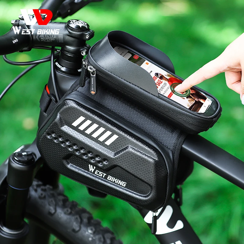 WEST BIKING 3 In 1 Bicycle Bag Waterproof Front Top Tube Phone Bag Touch Screen Below 6.9 Inch Phone Case Bike Accessories
WEST BIKING 3 In 1 Bicycle Bag Waterproof Front Top Tube Phone Bag Touch Screen Below 6.9 Inch Phone Case Bike Accessories