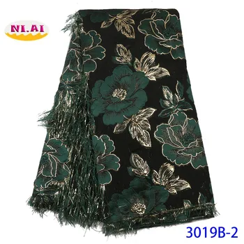 NIAI African Brocade Lace Fabric 2019 High Quality Lace Nigerian Lace Material French Jacquard Lace Fabric For Dress XY3019B-1
NIAI African Brocade Lace Fabric 2019 High Quality Lace Nigerian Lace Material French Jacquard Lace Fabric For Dress XY3019B-1