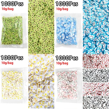 1000Pcs Fruit Slices Slime Additives Soft Fimo Slices for Nail Art Beauty Decor Slime Filler Supplies Charms Accessories Toys
1000Pcs Fruit Slices Slime Additives Soft Fimo Slices for Nail Art Beauty Decor Slime Filler Supplies Charms Accessories Toys