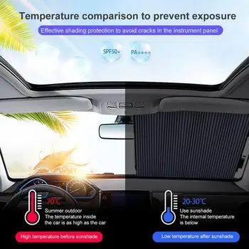 2020 Car Retractable Windshield Car Window Shade Car Front Sun Block Auto Rear Window Sunscreen Insulation Sun Shield
2020 Car Retractable Windshield Car Window Shade Car Front Sun Block Auto Rear Window Sunscreen Insulation Sun Shield
