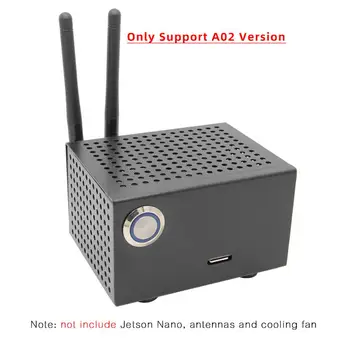 NVIDIA Jetson Nano Metal Case with Power & Reset Control Switch for NVIDIA Jetson Nano A02 Version Only
NVIDIA Jetson Nano Metal Case with Power & Reset Control Switch for NVIDIA Jetson Nano A02 Version Only
