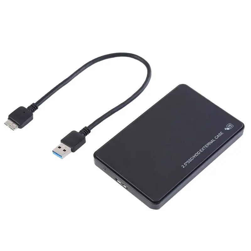 2 5 дюймов USB3.0 чехол для корпуса жесткого диска корпус Гбит/с SATA HDD SSD Мобильный