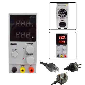 30V 10A Laboratory Power Supply 4 Digit Display Adjustable Switching DC Power Supplies Voltage Regulator LW-K3010D Laptop Repair
30V 10A Laboratory Power Supply 4 Digit Display Adjustable Switching DC Power Supplies Voltage Regulator LW-K3010D Laptop Repair