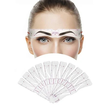 12Pcs/set Reusable Eyebrow Stencil Set Eye Brow DIY Drawing Guide Styling Shaping Grooming Template Card Easy Makeup
12Pcs/set Reusable Eyebrow Stencil Set Eye Brow DIY Drawing Guide Styling Shaping Grooming Template Card Easy Makeup