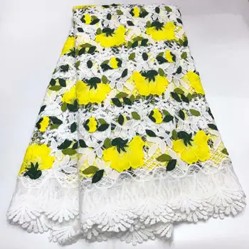 African Lace Fabric High Quality Nigerian Pure cotton Embroidery with 3 d flowers French Net Lace Fabric for Women 5yards
African Lace Fabric High Quality Nigerian Pure cotton Embroidery with 3 d flowers French Net Lace Fabric for Women 5yards