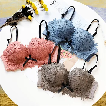 New Retro Fashion Three-dimensional Water Soluble Embroidery Fabric One-Piece Half a Cup Thick Comfortable Push-up Bra Set
New Retro Fashion Three-dimensional Water Soluble Embroidery Fabric One-Piece Half a Cup Thick Comfortable Push-up Bra Set
