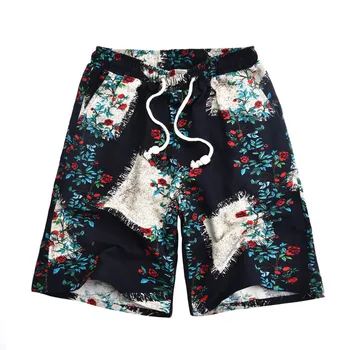 Hot Sale Swimwear Shorts Men's Fashion 95% Linen Cotton Board Shorts Male Sports Loose Print Short Pants Men Plus Size Bottoms
Hot Sale Swimwear Shorts Men's Fashion 95% Linen Cotton Board Shorts Male Sports Loose Print Short Pants Men Plus Size Bottoms