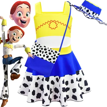 Dress Girl Thanksgiving Anime Toy Story 4 Jessie Cosplay Halloween Costumes Kids Toddler Party Birthday Princess Dresses Girl
Dress Girl Thanksgiving Anime Toy Story 4 Jessie Cosplay Halloween Costumes Kids Toddler Party Birthday Princess Dresses Girl