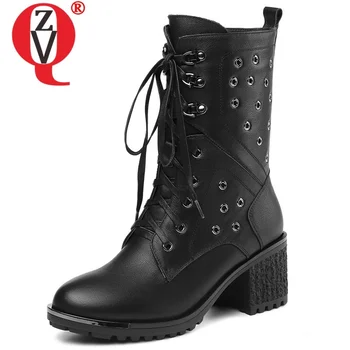 ZVQ 2019 winter hot sale new ankle boots outsiude concise round toe genuine leather cross-tied zip women shoes drop shipping
ZVQ 2019 winter hot sale new ankle boots outsiude concise round toe genuine leather cross-tied zip women shoes drop shipping