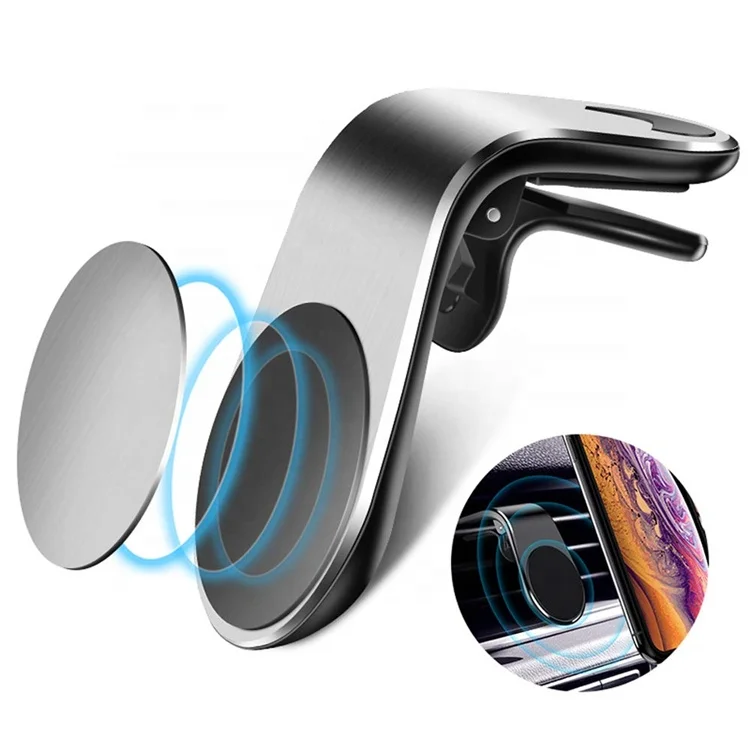 EHUNT 2019 New L-Shape Universal Car Air Vent Clip Mount Mobile Phone Magnetic Holder
EHUNT 2019 New L-Shape Universal Car Air Vent Clip Mount Mobile Phone Magnetic Holder