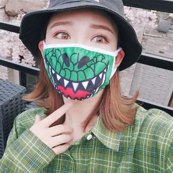 Women Cute Cartoon Face Masks Animal Print Dustproof Protective Cover Cotton Anti-Dust PM2.5 Washable and Reusable Mouth Masks
Women Cute Cartoon Face Masks Animal Print Dustproof Protective Cover Cotton Anti-Dust PM2.5 Washable and Reusable Mouth Masks