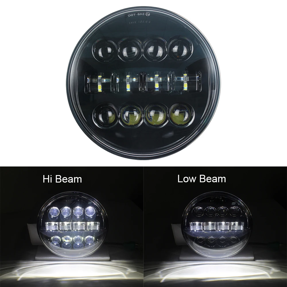7 inch 60W LED Round Headlight Assembly for Motor Bike High Low Beam Light Auto Headlamp for Jeep Wrangler Off Road 4x4
7 inch 60W LED Round Headlight Assembly for Motor Bike High Low Beam Light Auto Headlamp for Jeep Wrangler Off Road 4x4