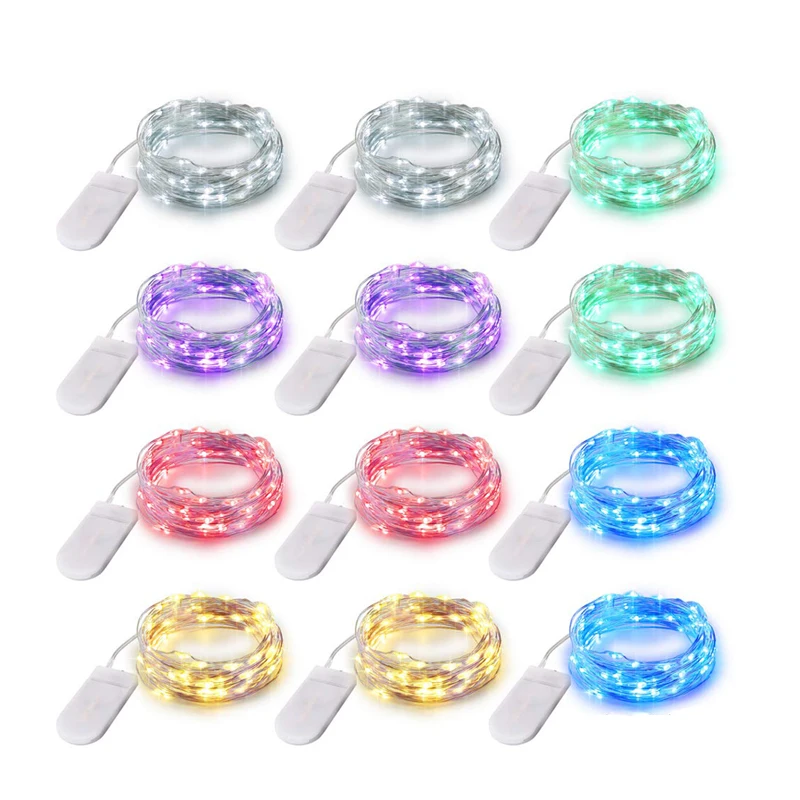 1M 2M 3M 5M Copper Wire LED String Lights Battery Operated Holiday lighting Fairy Garland For Christmas Tree Wedding Party Decor
1M 2M 3M 5M Copper Wire LED String Lights Battery Operated Holiday lighting Fairy Garland For Christmas Tree Wedding Party Decor