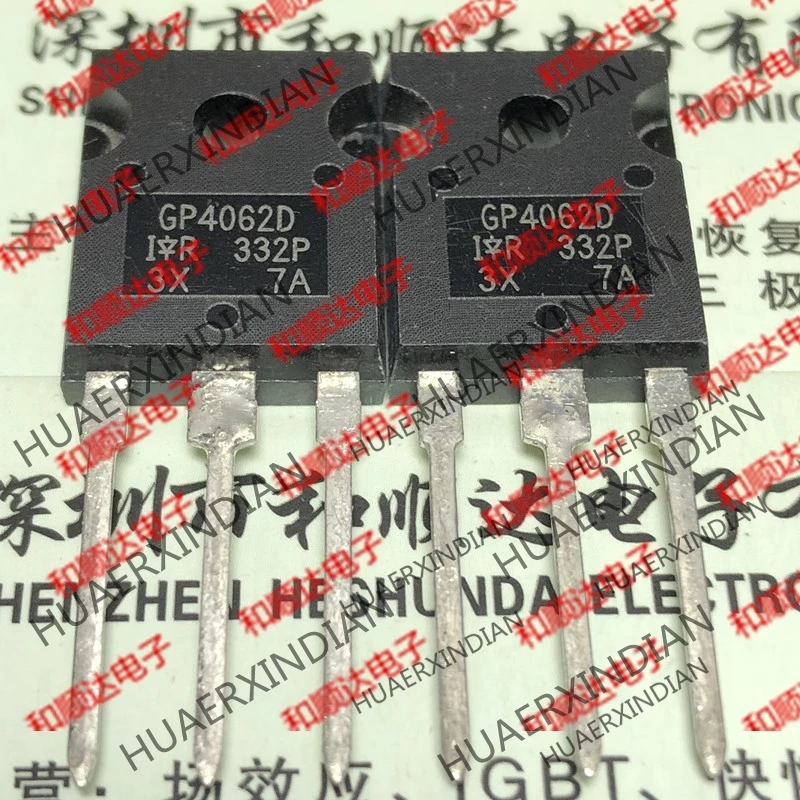 

1Pieces New original GP4062D IRGP4062D TO-247 600V 48A In stock Quality assurance