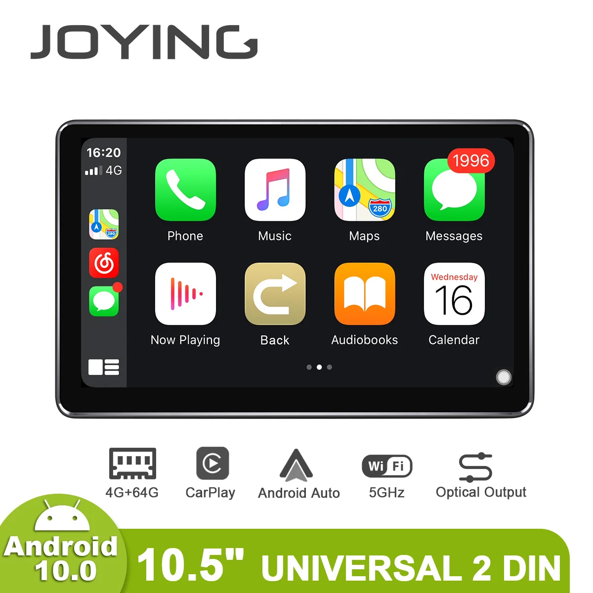 Автомобильный мультимедийный плеер 2 din на Android автомобильный без записи CarPlay 10 5