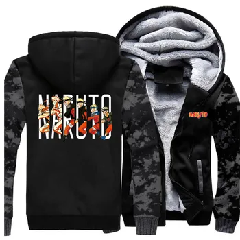Naruto Men Thick Winter Fleece Warm Jacket Japan Anime Coat Modo Camo Jackets Harajuku Tracksuit Hoodie Raglan Sportswear Coats
Naruto Men Thick Winter Fleece Warm Jacket Japan Anime Coat Modo Camo Jackets Harajuku Tracksuit Hoodie Raglan Sportswear Coats