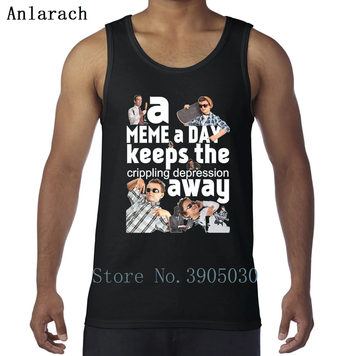 A Memes Vests Sunlight Male Great Sportswear Tank Tops For Men Designs Round Collar Letters Anlarach Slim Fit 
A Memes Vests Sunlight Male Great Sportswear Tank Tops For Men Designs Round Collar Letters Anlarach Slim Fit