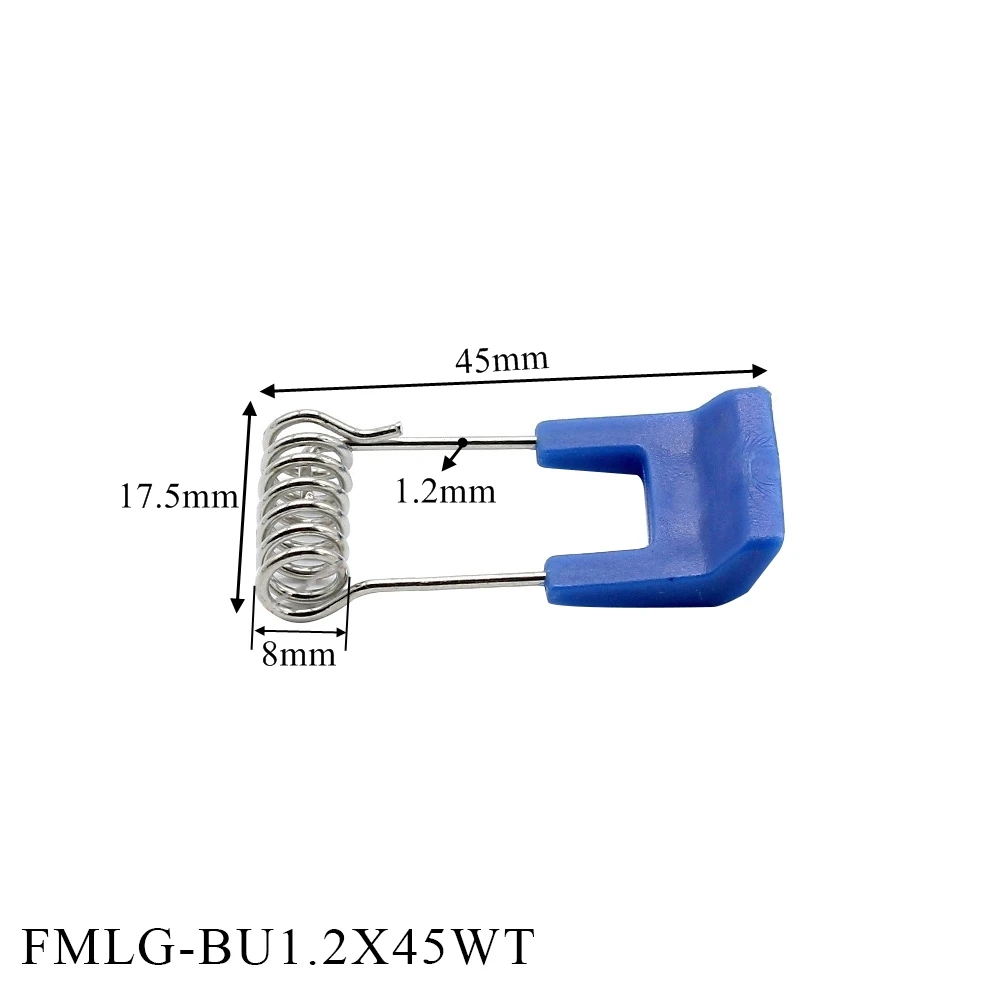 Luminaire Manufacturers 1.2-1.5mm Blue Plastic Ceiling Light Torsion Spring For LED 100PCS/LOT
Luminaire Manufacturers 1.2-1.5mm Blue Plastic Ceiling Light Torsion Spring For LED 100PCS/LOT