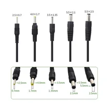 1Pcs USB A Male Plug to DC 2.5 3.5 1.35 4.0 1.7 5.5 2.1 5.5 2.5mm Power Supply Plug Jack Type A Extension Cable Connector Cords
1Pcs USB A Male Plug to DC 2.5 3.5 1.35 4.0 1.7 5.5 2.1 5.5 2.5mm Power Supply Plug Jack Type A Extension Cable Connector Cords