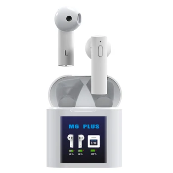 M6plus TWS Wireless Dual Ear Mini Sports Earpiece Silicone Thermometer Earphone Bluetooth Headset 5.0 Digital Display Earphone
M6plus TWS Wireless Dual Ear Mini Sports Earpiece Silicone Thermometer Earphone Bluetooth Headset 5.0 Digital Display Earphone