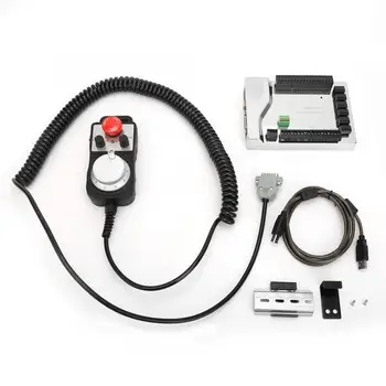 4 Axle USB Control Card Aluminum Alloy Shell with Emergency Stop Function Electrical Handwheel
4 Axle USB Control Card Aluminum Alloy Shell with Emergency Stop Function Electrical Handwheel