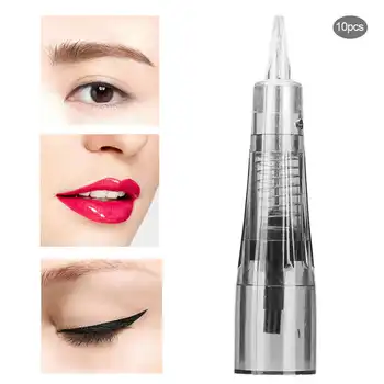 10pcs -Shape 9 Pin Microblading Needles Eyebrow Tattoo Cartridge Needle Blade Sterilized Microblading Makeup Cartridge Needles
10pcs -Shape 9 Pin Microblading Needles Eyebrow Tattoo Cartridge Needle Blade Sterilized Microblading Makeup Cartridge Needles