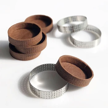 1pc 4.5/6.5/7/8/9/10CM Stainless Steel Mousse Mold Round Tartlet Fruit Pie Tart Quiche Baking Mold 
1pc 4.5/6.5/7/8/9/10CM Stainless Steel Mousse Mold Round Tartlet Fruit Pie Tart Quiche Baking Mold